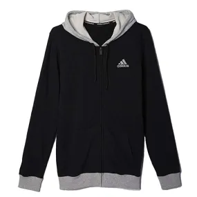 Adidas Men's Basketball Everyday Hoodie Black/Grey Heather