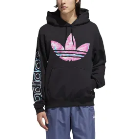 Adidas originals Watercolor Printing Men's Hoodie Black