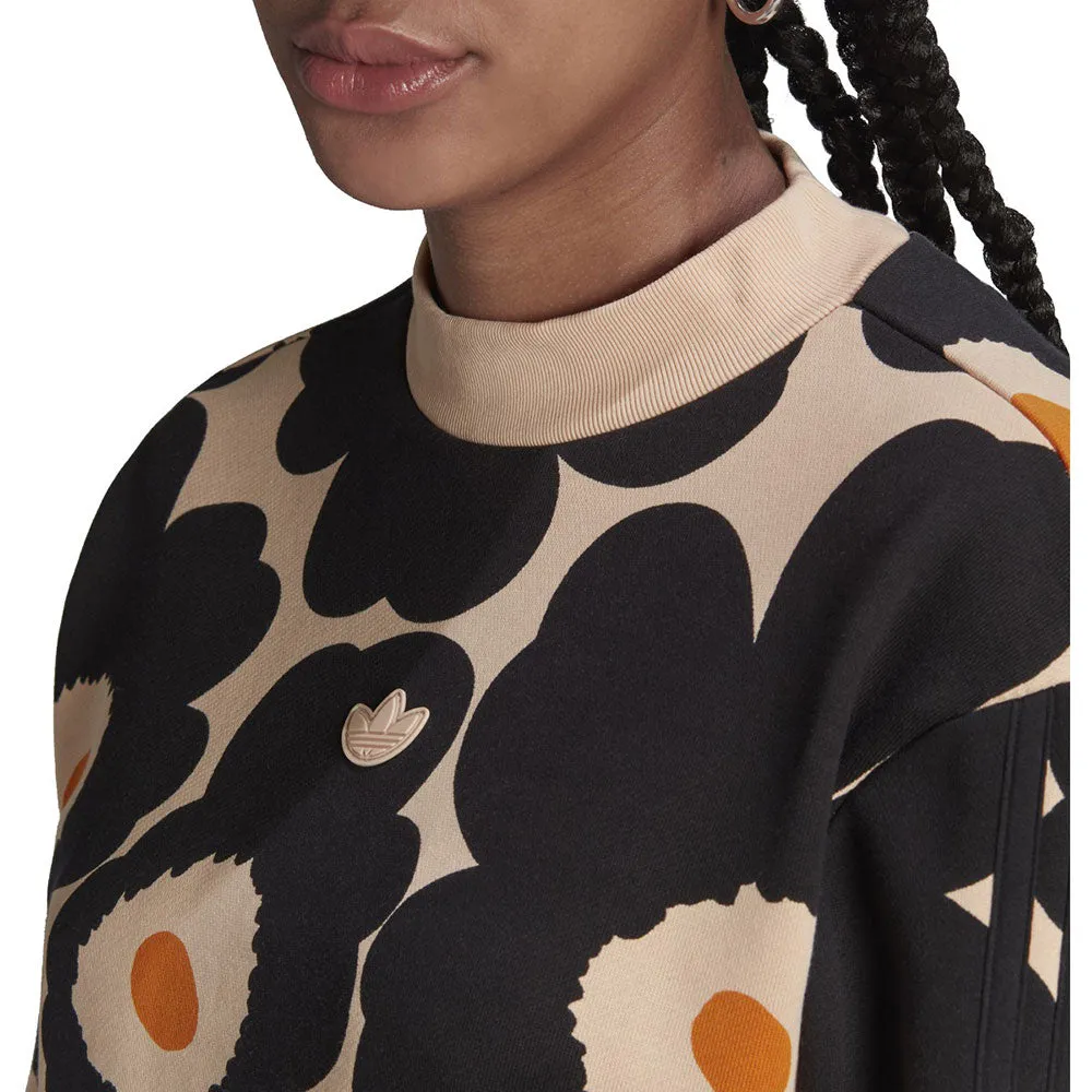 Adidas Sportwear Marimekko All Over Print Women's Sweatshirt Halo Blush