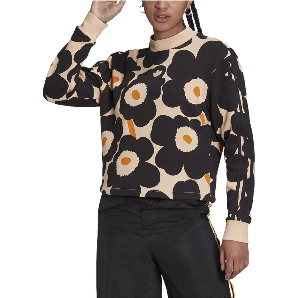 Adidas Sportwear Marimekko All Over Print Women's Sweatshirt Halo Blush
