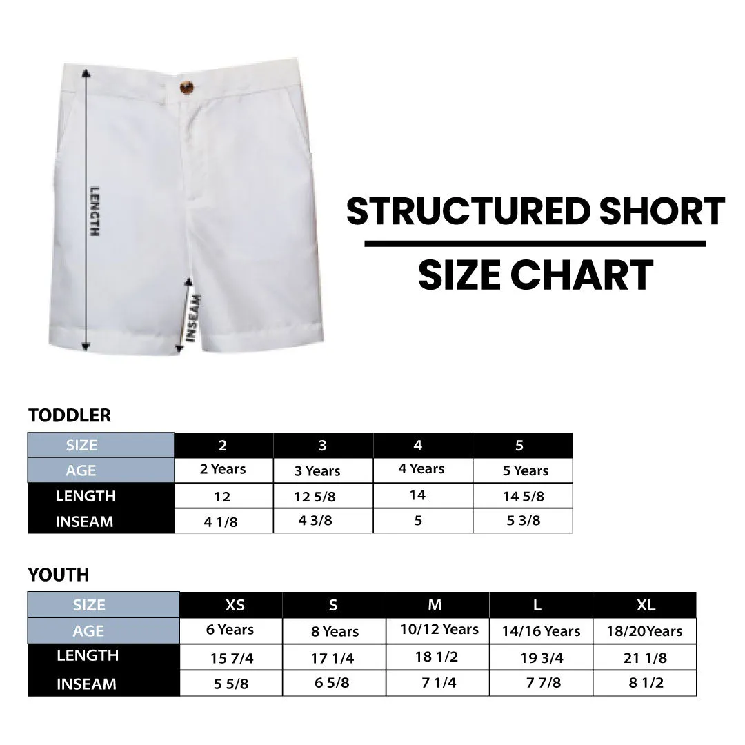 Alabama At Birmingham Blazers All Over Gold Print Structured Short