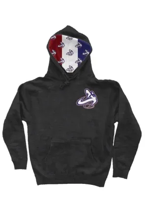 Athletic Apparatus Charcoal Heather V1 heavyweight pullover hoodie