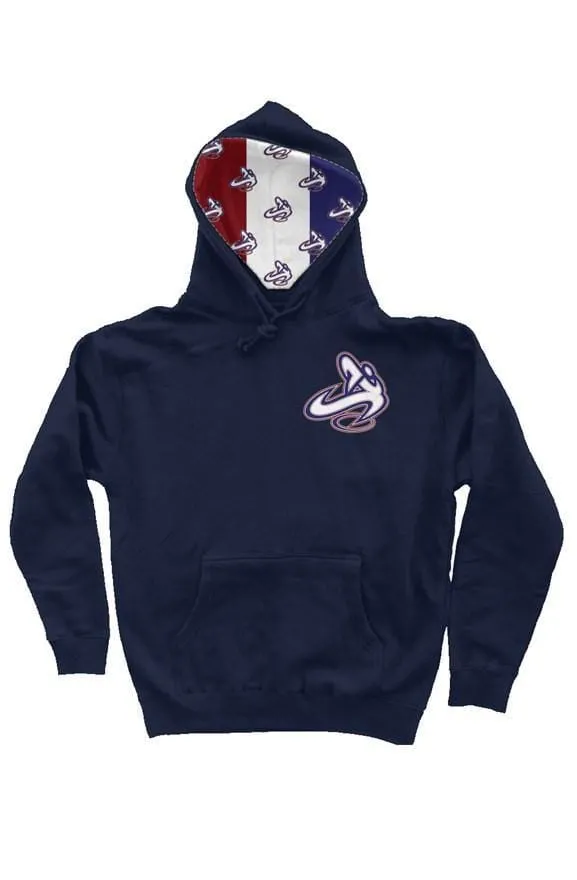 Athletic Apparatus Navy V1 heavyweight pullover ho