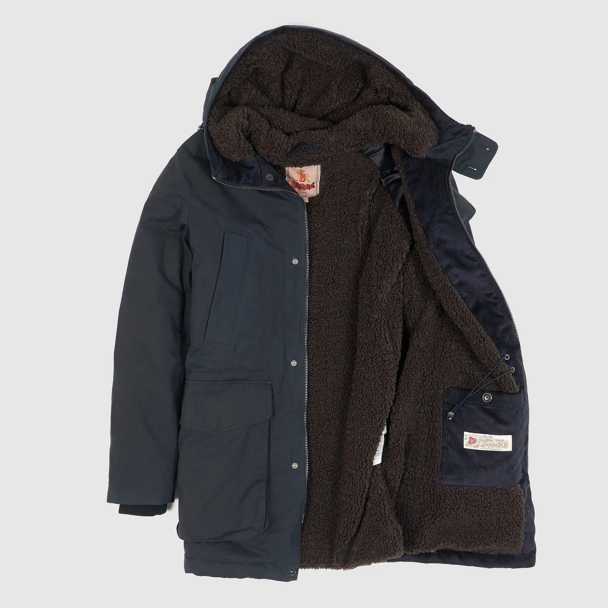 Baracuta Waxed Long Field Parka