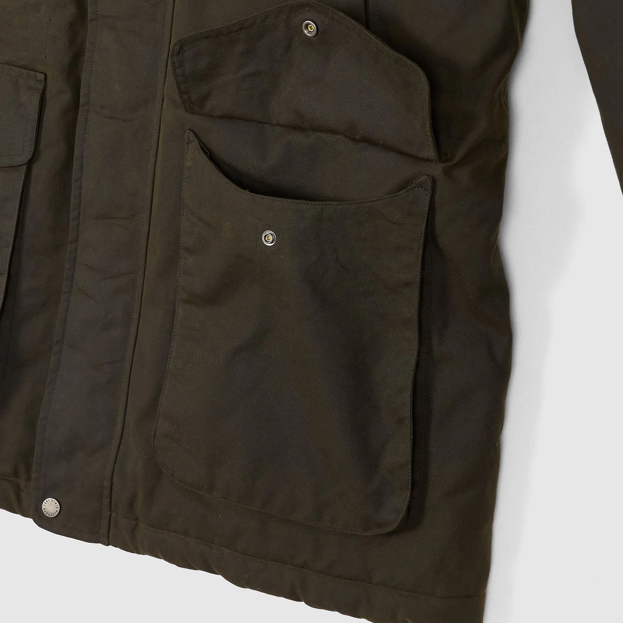 Baracuta Waxed Long Field Parka