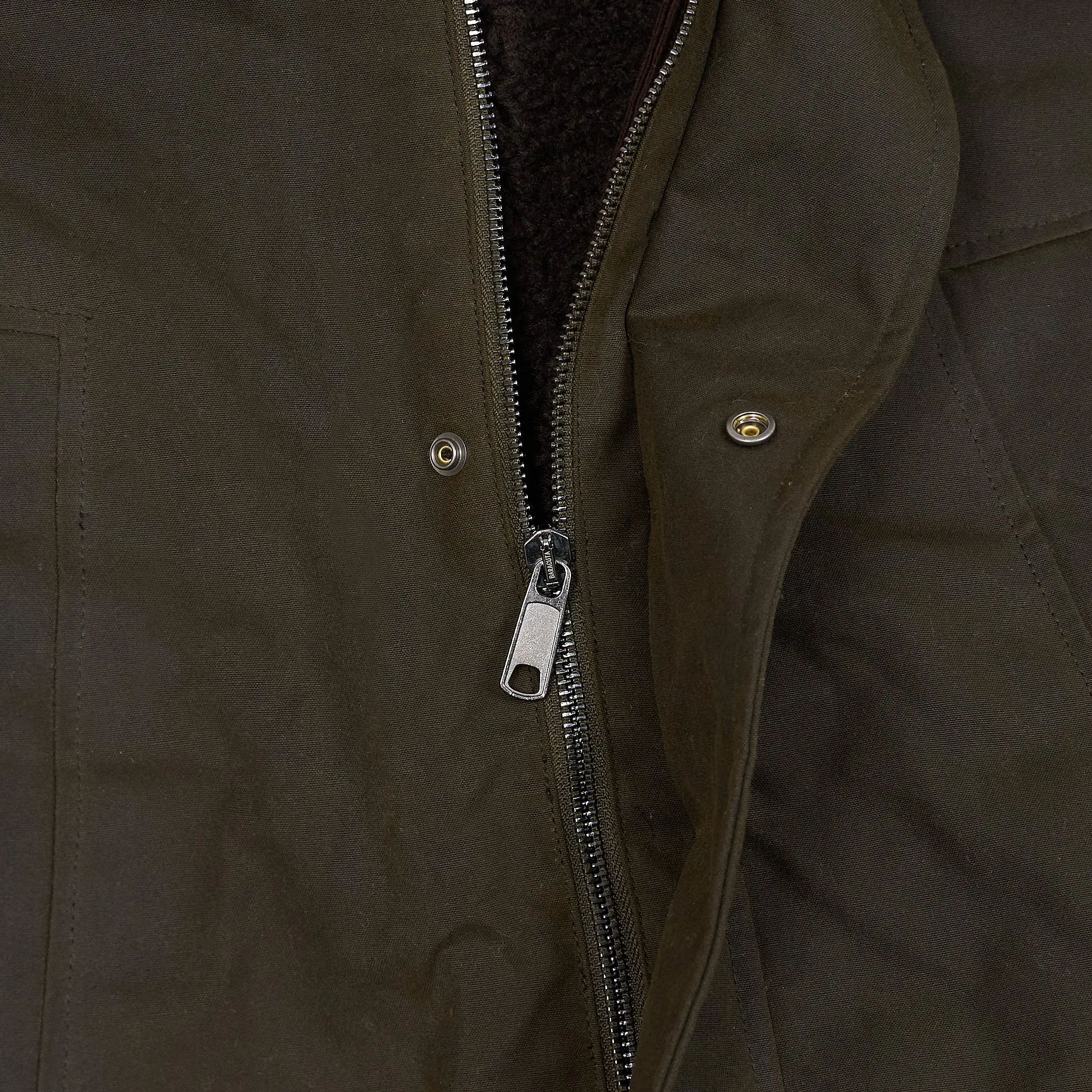 Baracuta Waxed Long Field Parka