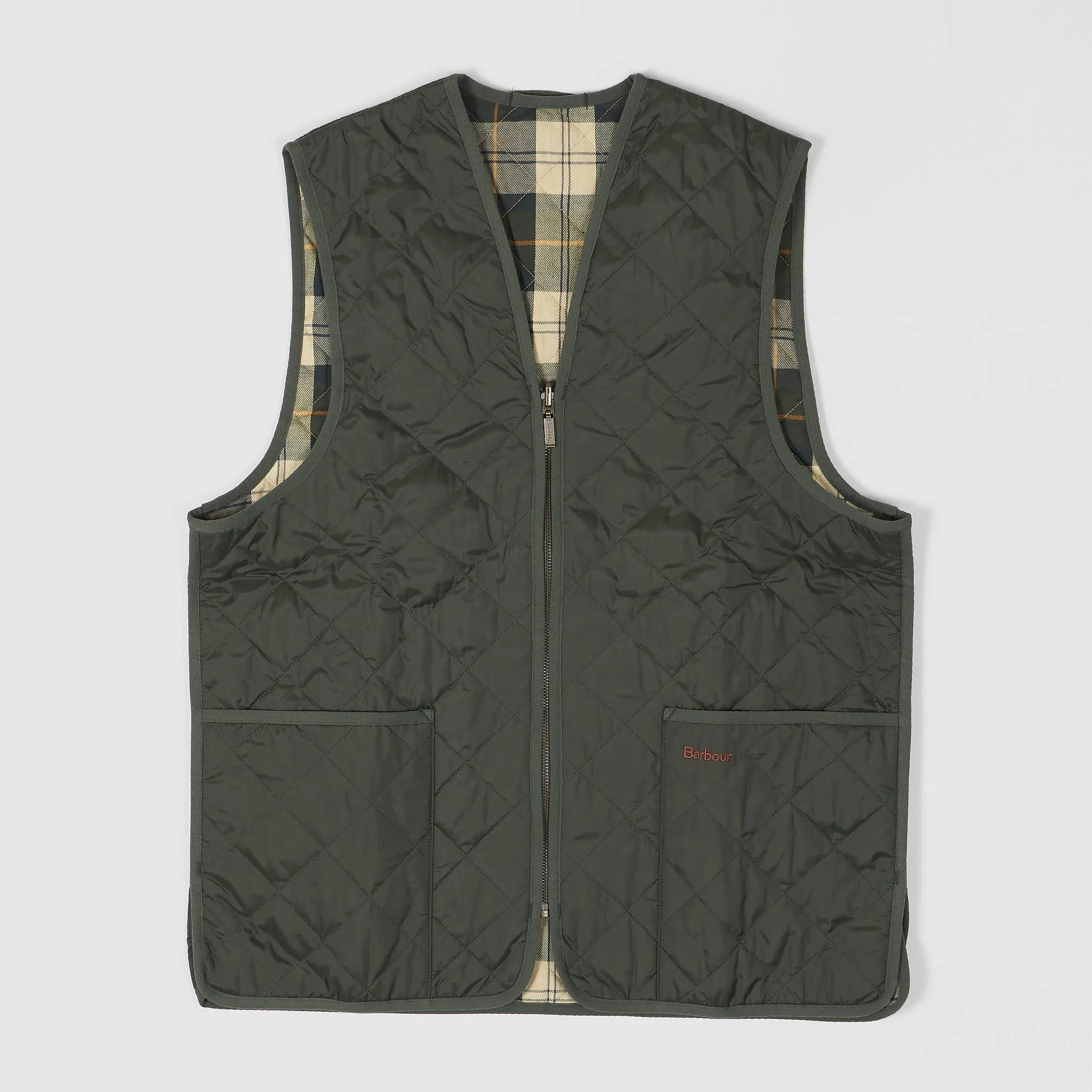 Barbour Quilted Full Zip Liner Vest