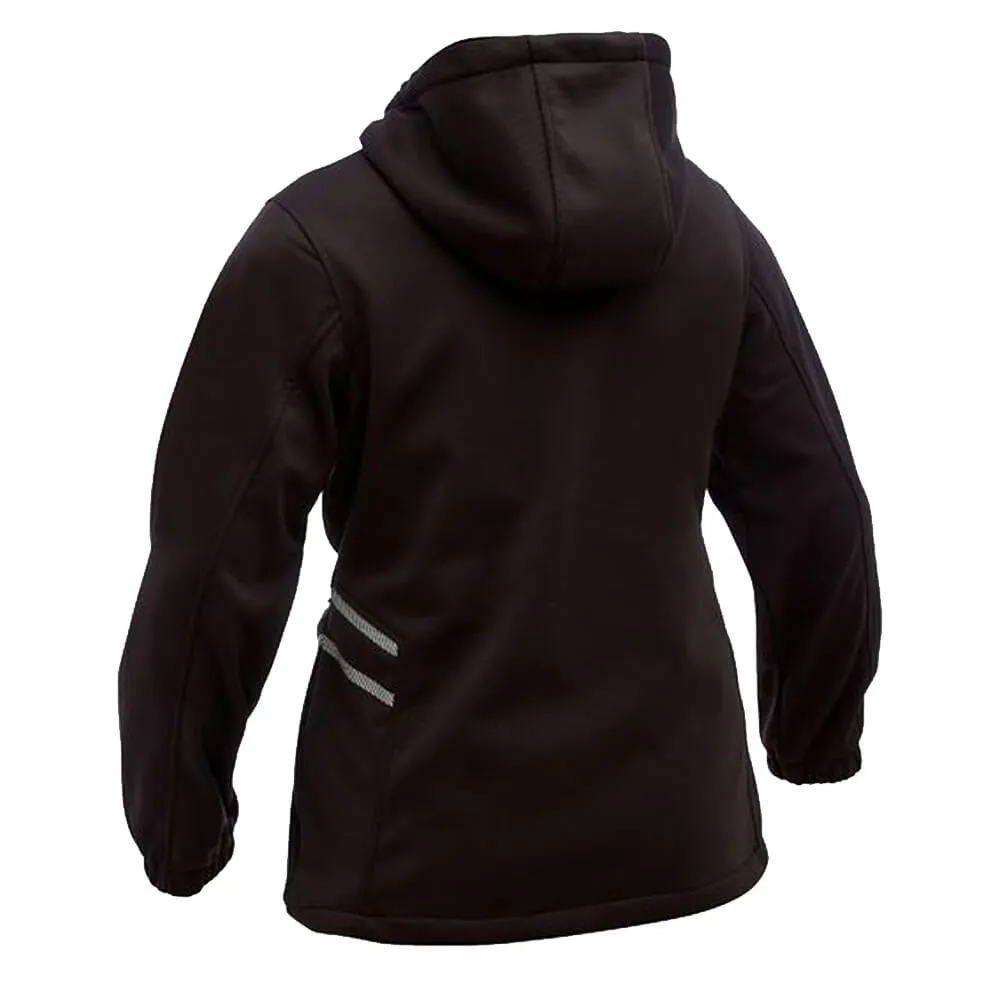 Bisley BKL6574 Women’s Flx & MoveTM Liquid Repellent Fleece Hoodie Black