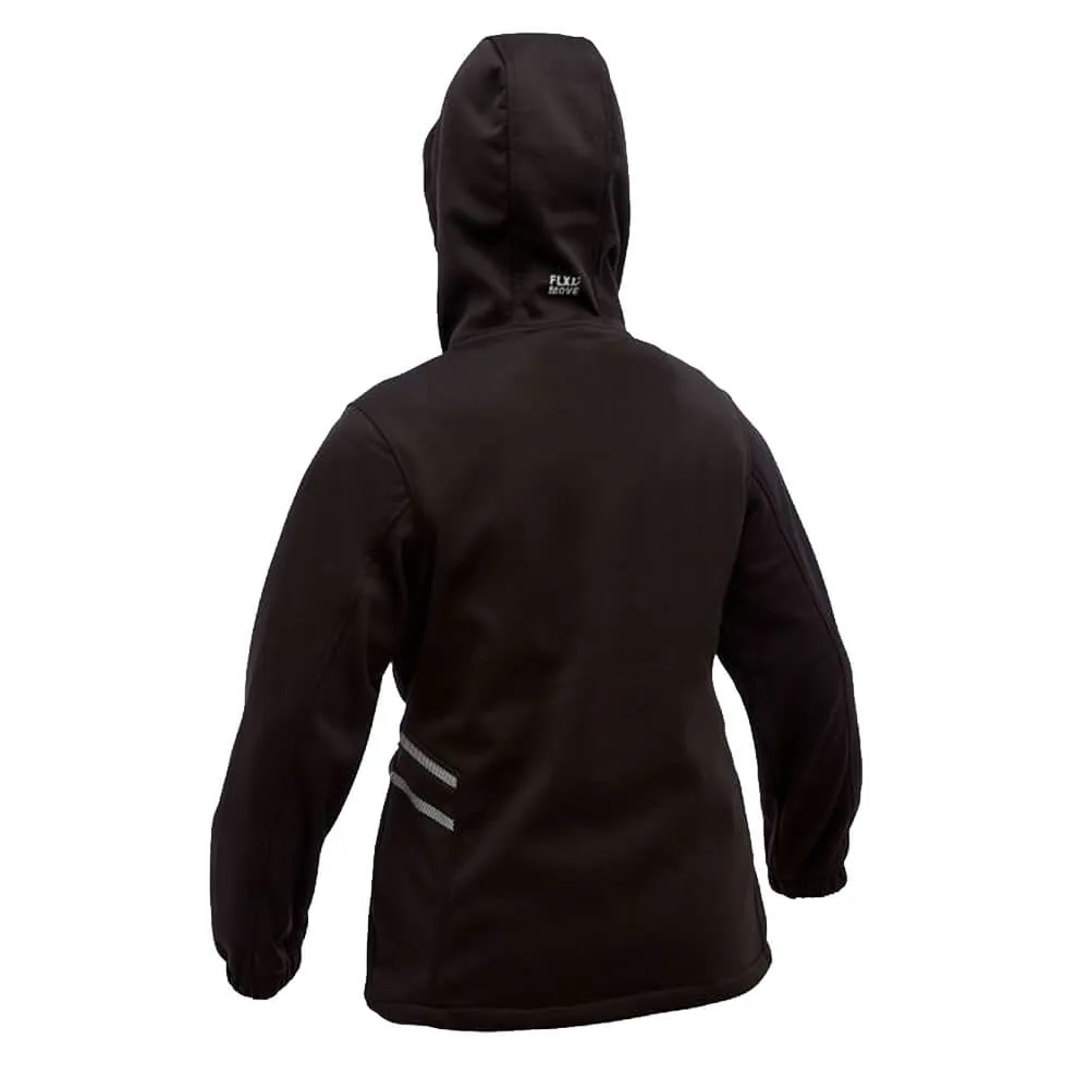 Bisley BKL6574 Women’s Flx & MoveTM Liquid Repellent Fleece Hoodie Black