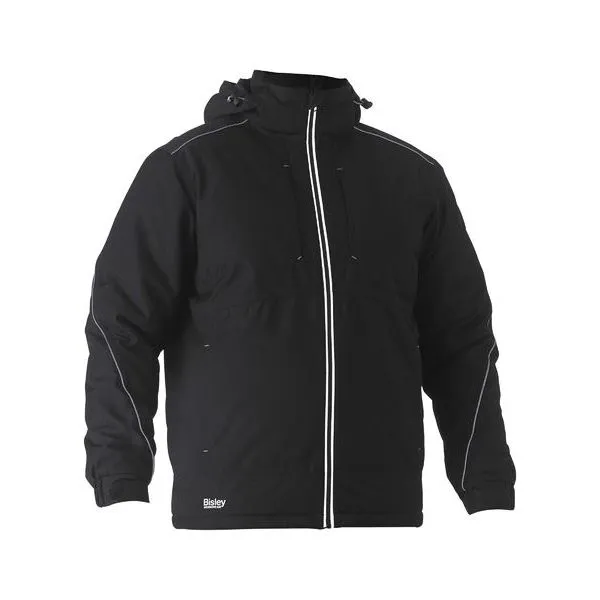Bisley Heavy Duty Dobby Jacket With Quilited Lining (BJ6843) (Clearance)