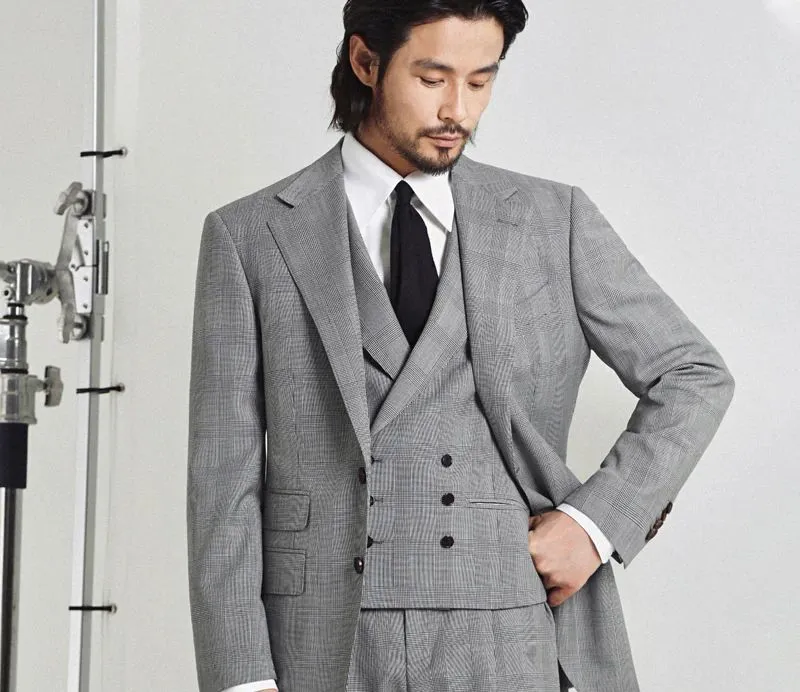 British Prince Check Suit