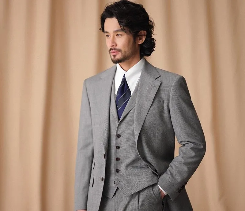 British Prince Check Suit