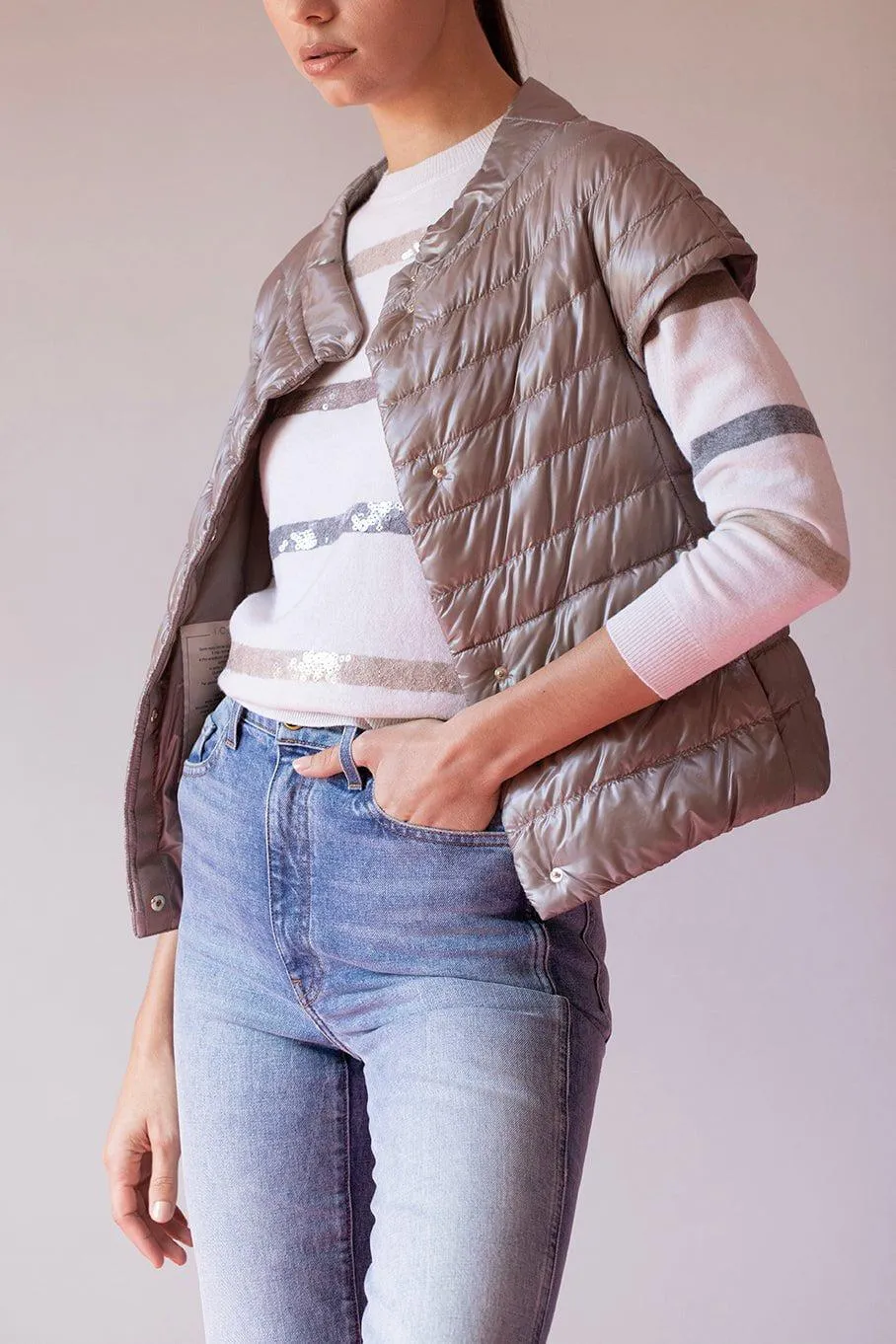 Emilia Cap Sleeve Vest