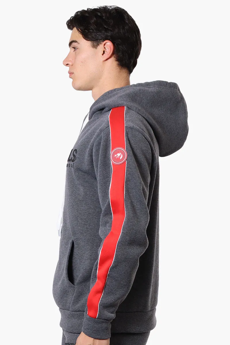 Essentials Super Triple Goose Chest Logo Hoodie - Grey