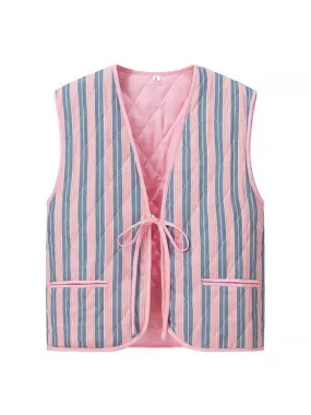 Floral Quilted Vest for Women | Relaxed Fit & Comfortable