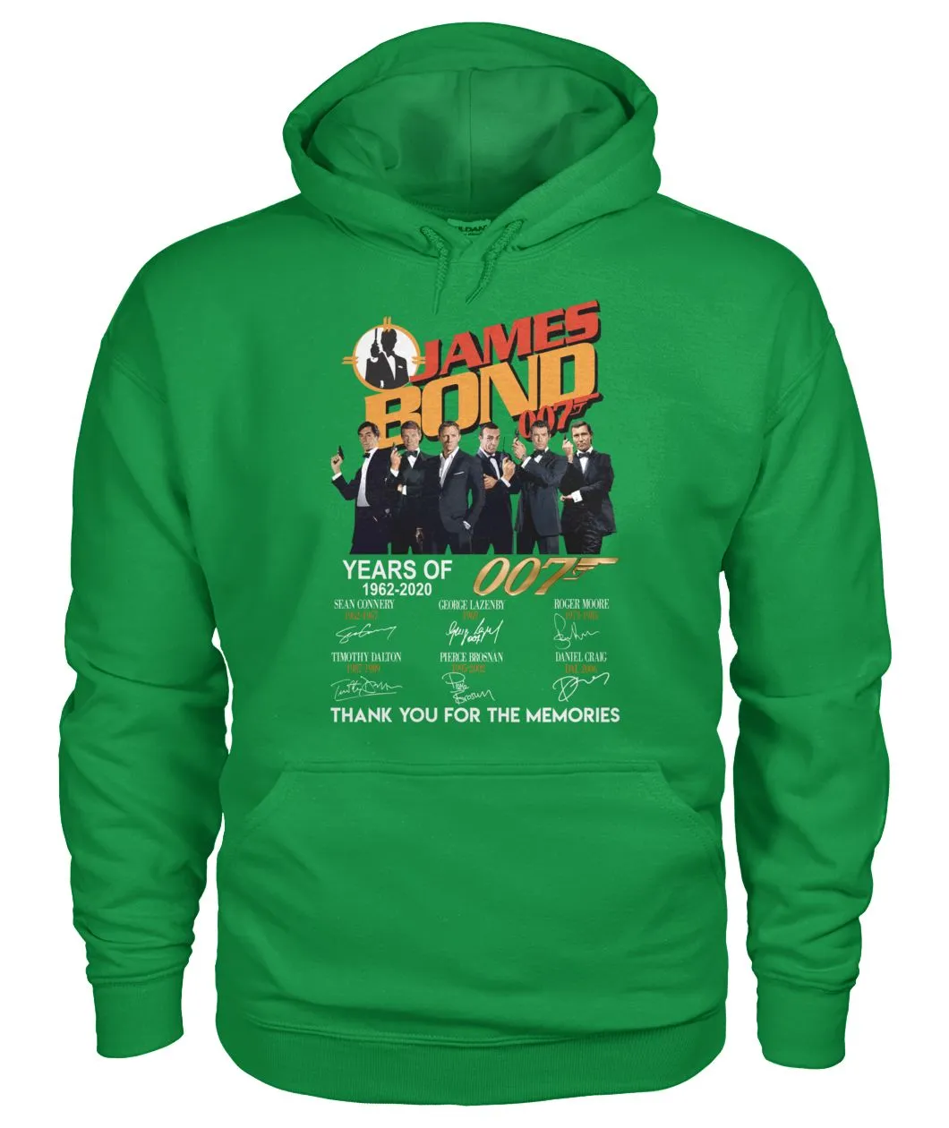 James Bond Anniversary Autograph 1962-2020 T-Shirt Hoodie