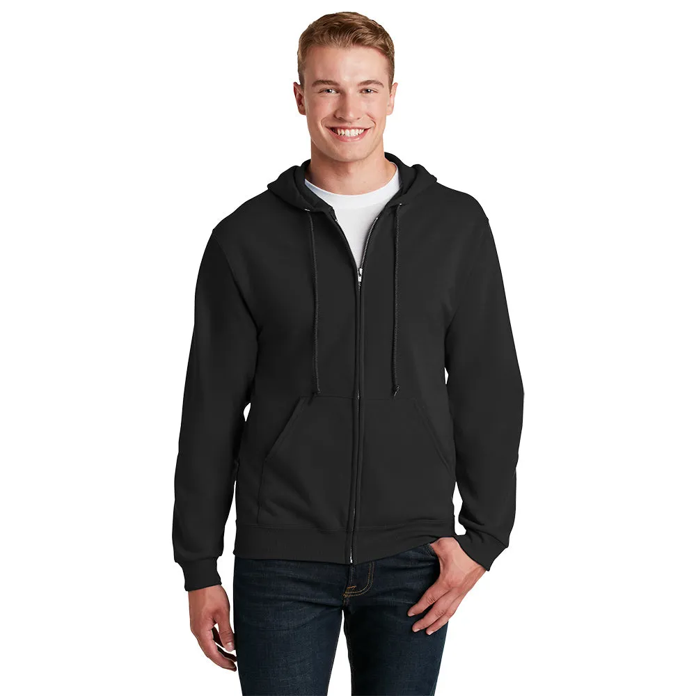 Jerzees® - NuBlend® Full-Zip Hooded Sweatshirt - Black