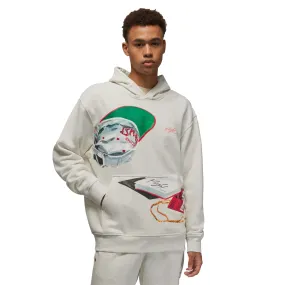 Jordan Artist Series By Jacob Rochester Men's Hoodie Oatmeal Heather-Sail