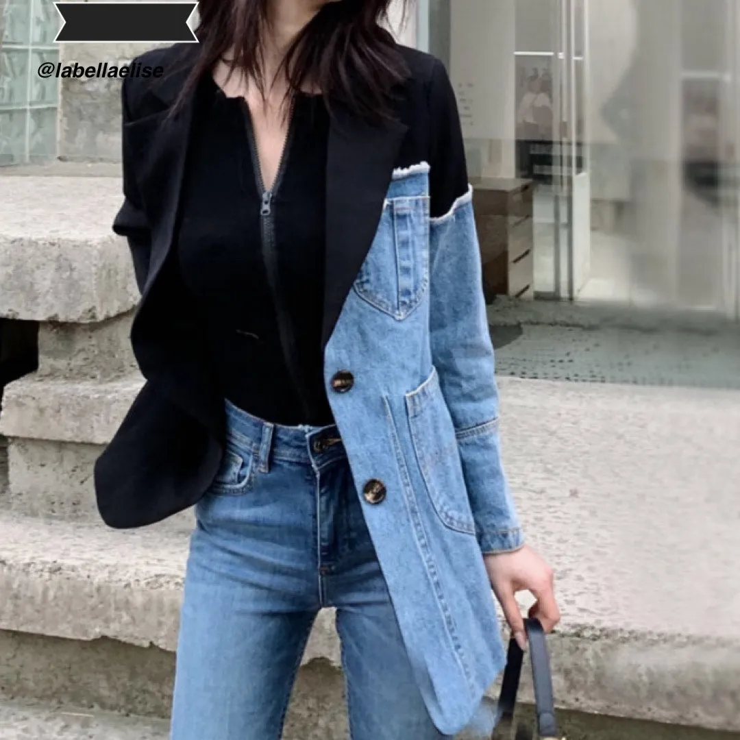 Jordyn 2 Tone Blazer