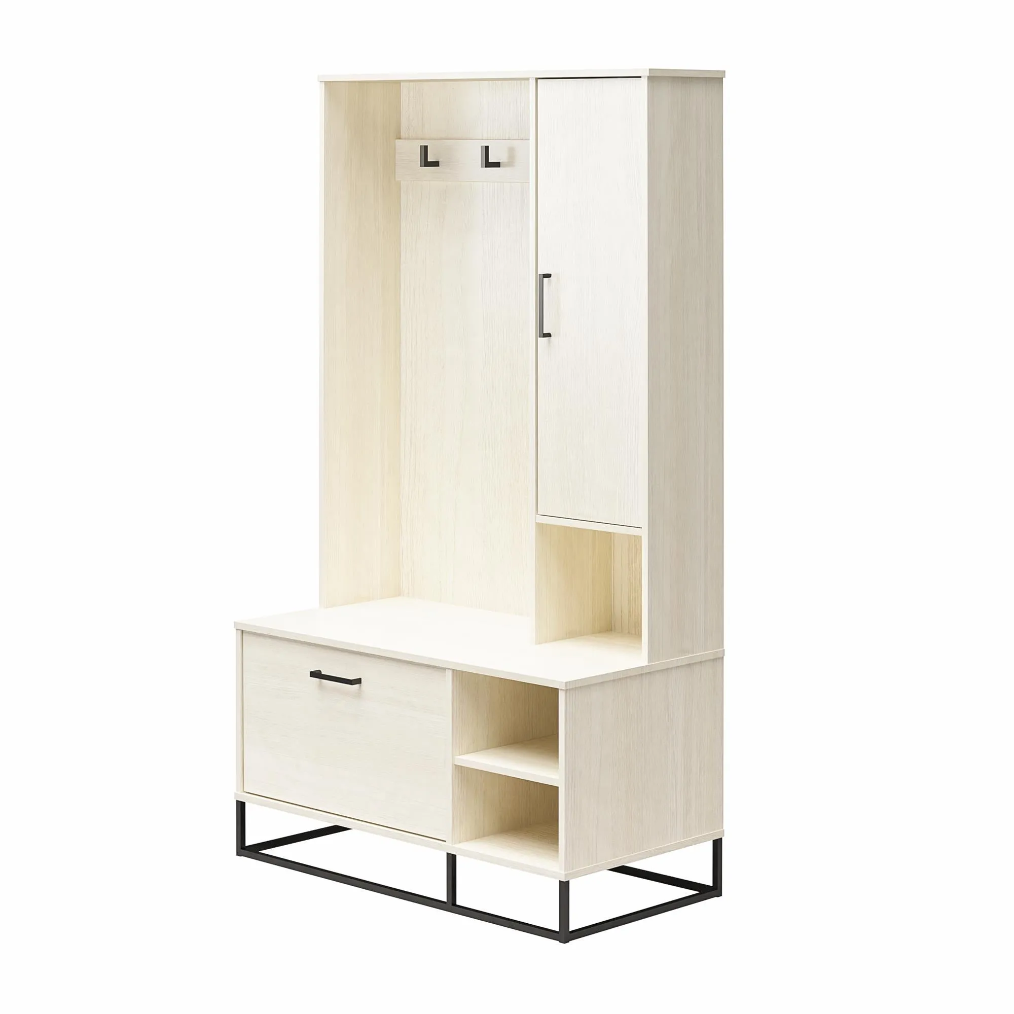 Kelly Hall Tree with Bench and Shoe Storage