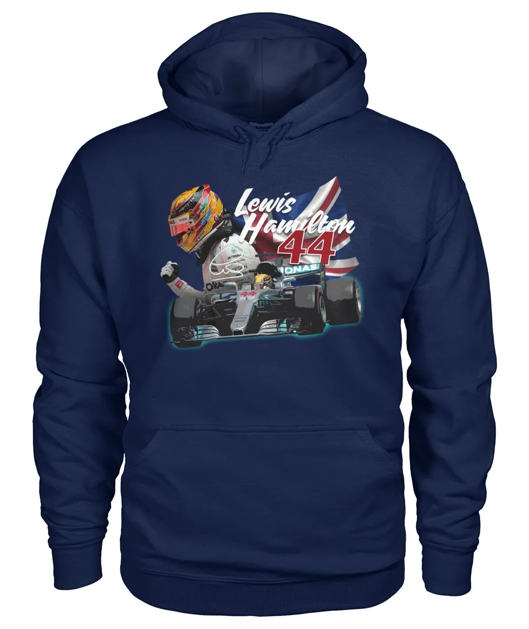 Lewis Hamilton 44 Formula 1 Champion 2019 Gift For Fans Hoodie