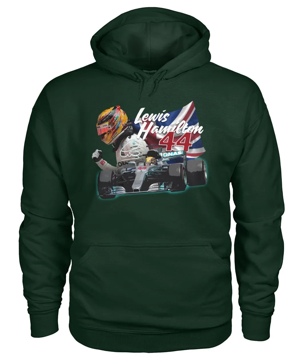 Lewis Hamilton 44 Formula 1 Champion 2019 Gift For Fans Hoodie
