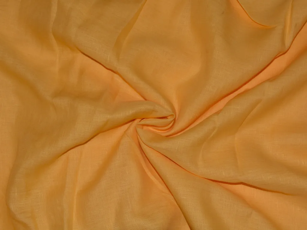 Light Mustard Pure Linen 60 Lea Blazer Fabric