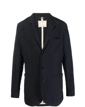 Navy Blue Water Resistant Travel Blazer