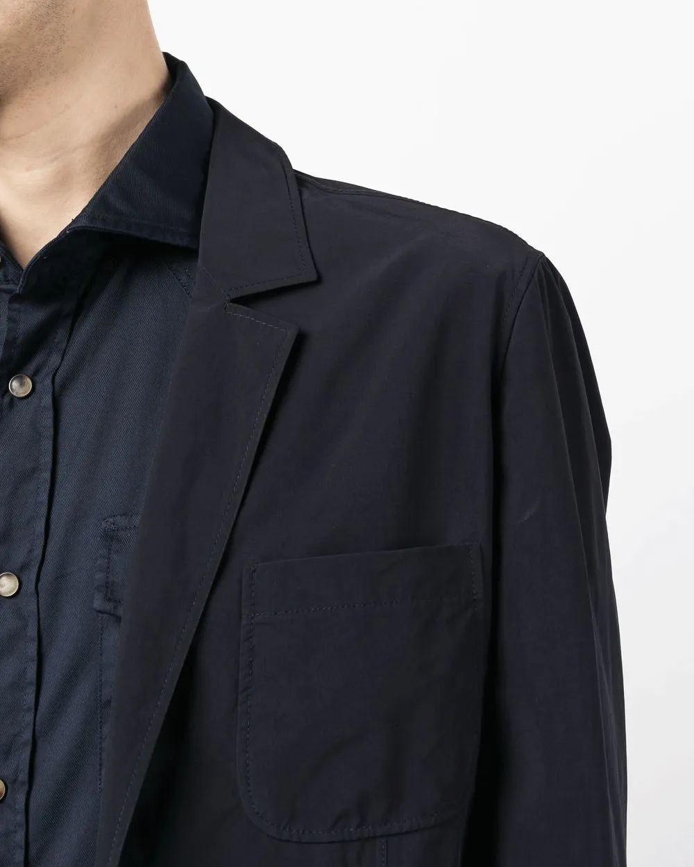 Navy Blue Water Resistant Travel Blazer