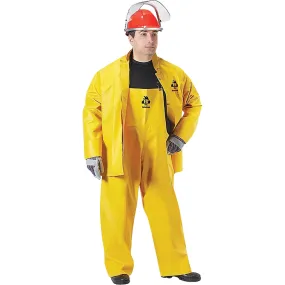 Neo-Slick Chemical & Acid Resistant Rain Jacket, 2X-Large, Yellow, Neoprene