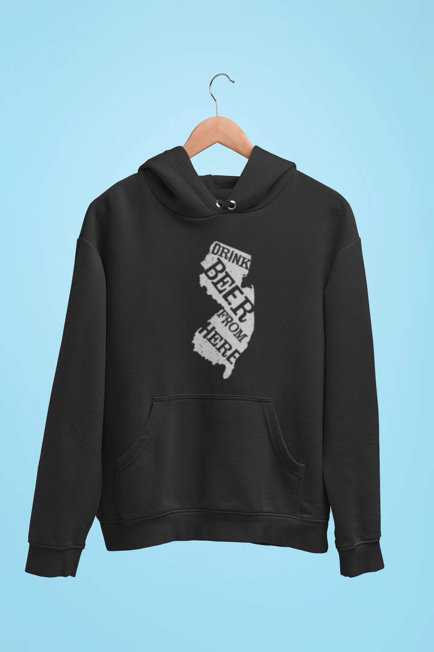 New Jersey Drink Beer From Here® - Craft Beer Hoodie