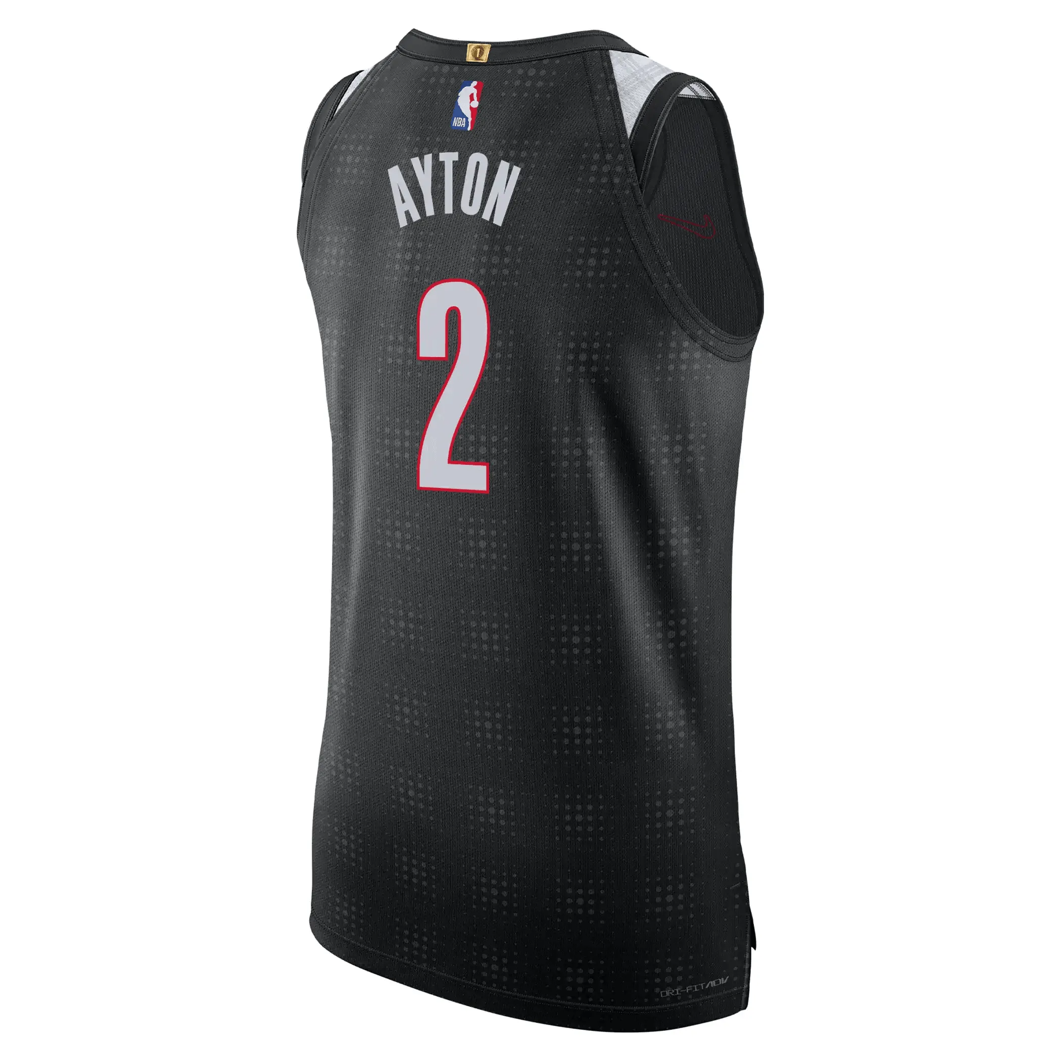 Nike Deandre Ayton NBA Authentic Peak Plaid 24-25 City Edition Jersey