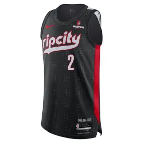 Nike Deandre Ayton NBA Authentic Peak Plaid 24-25 City Edition Jersey