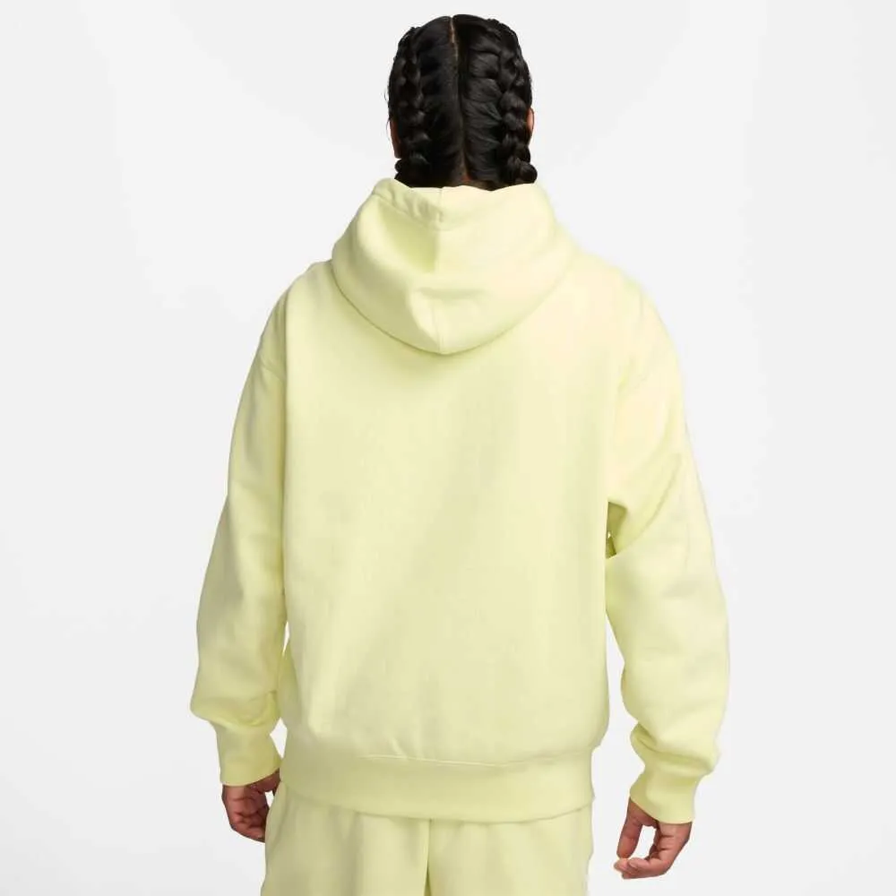 Nike Solo Swoosh Fleece Pullover Men's Hoodie Luminous Green dx1355-331