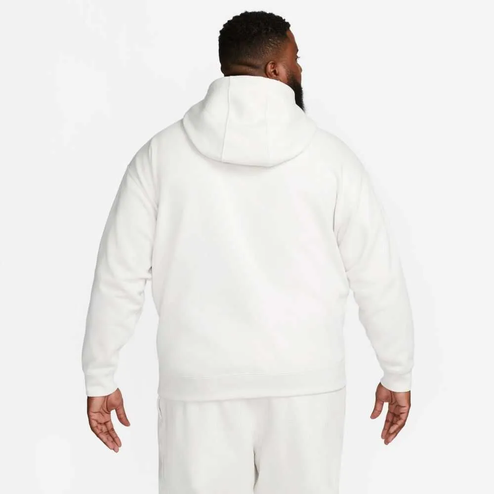 Nike Solo Swoosh Phantom Fleece Men's Hoodie White cv0552-030