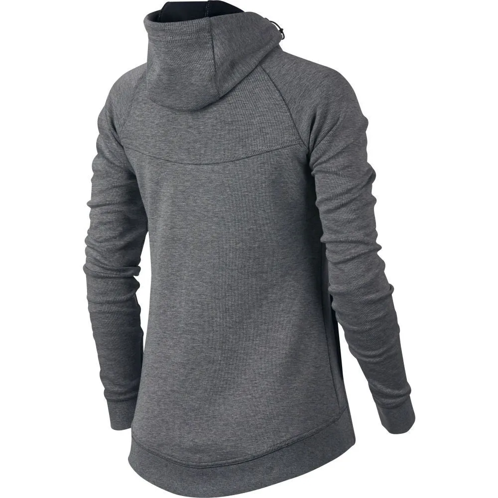 Nike Sportswear Tech Fleece Full Zip Women's Hoodie Carbon Black 842845-092