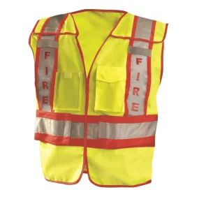 Occunomix Premium Solid Public Safety Fire Vest
