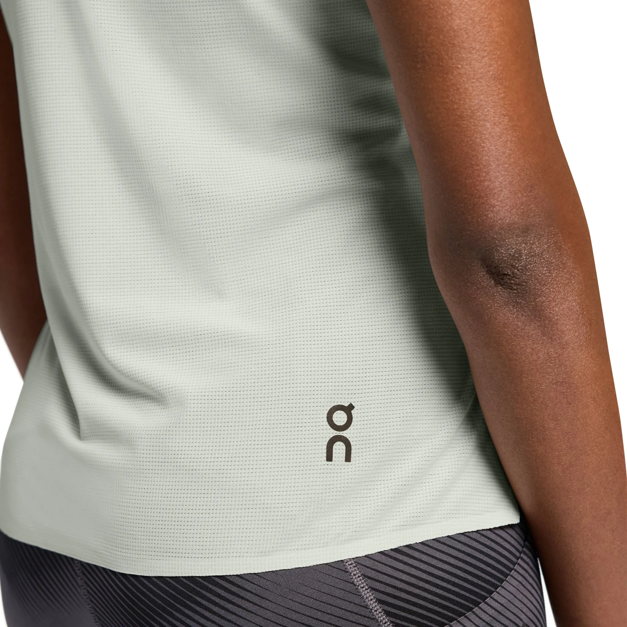 On Performance Tank-T Women's Cobble Glacier
