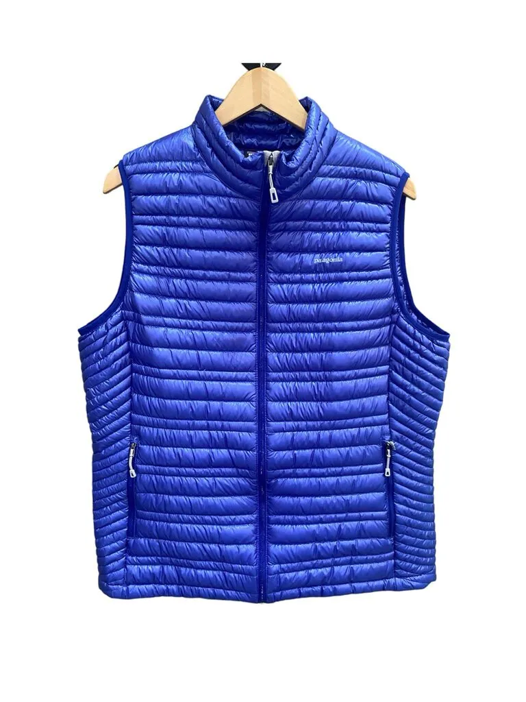 Patagonia NWT Ultralight Down Vest in Harvest Moon Blue - Size XL