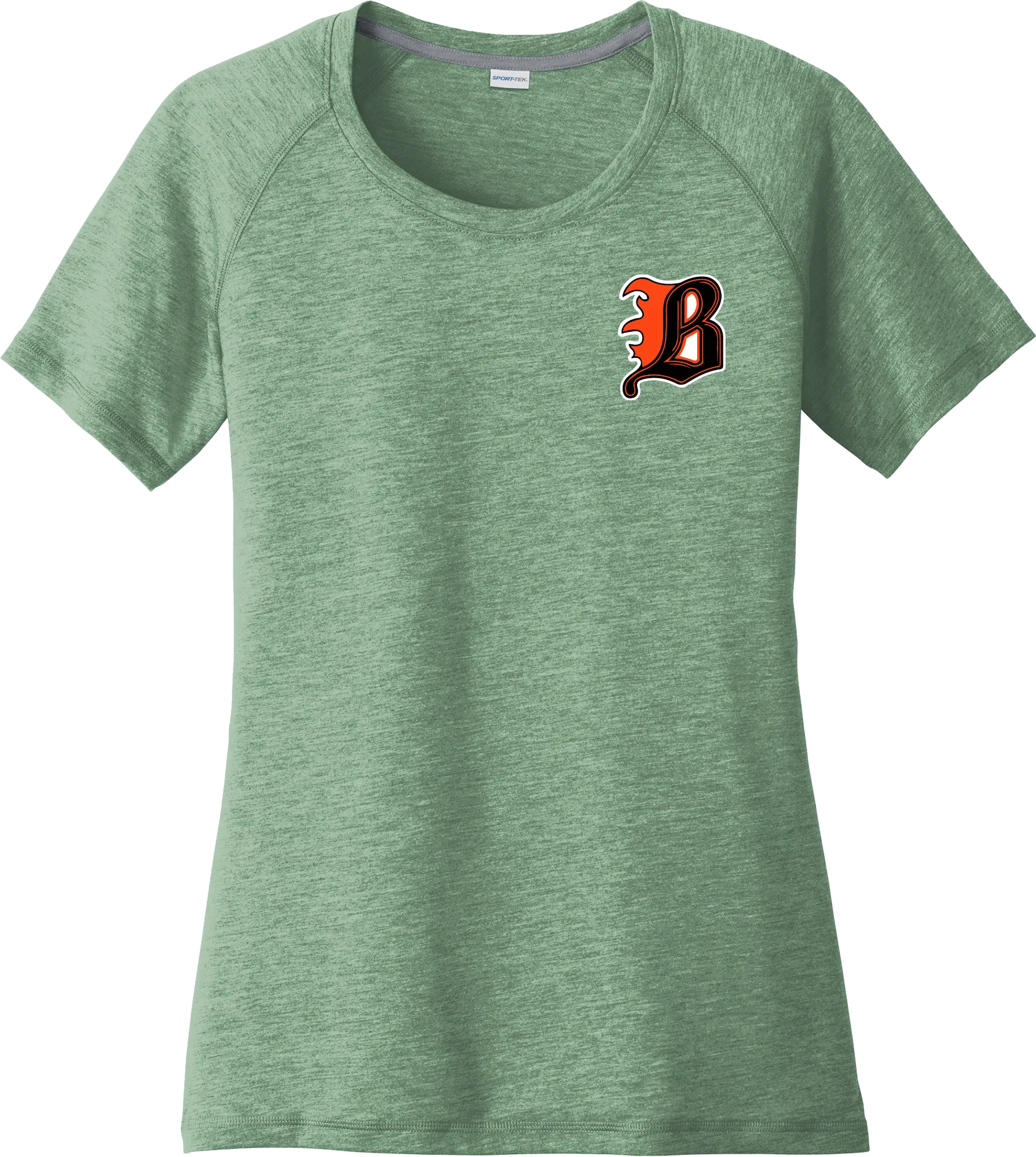 Philadelphia Blazers Ladies PosiCharge Tri-Blend Wicking Scoop Neck Raglan Tee