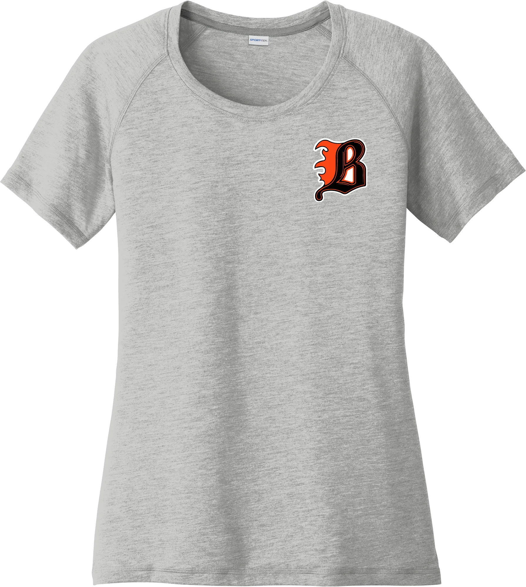 Philadelphia Blazers Ladies PosiCharge Tri-Blend Wicking Scoop Neck Raglan Tee