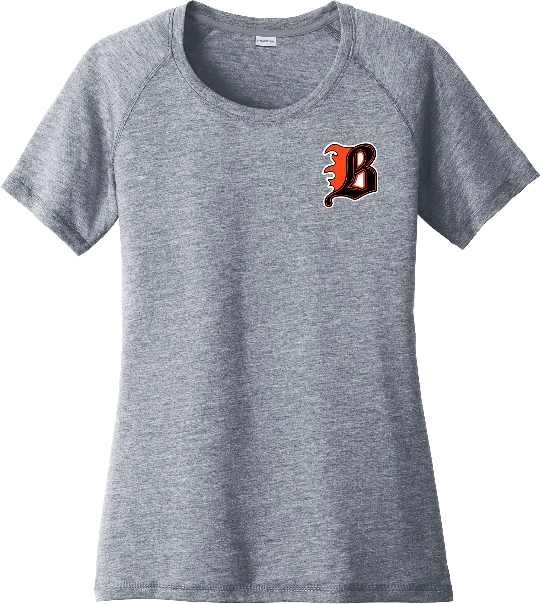 Philadelphia Blazers Ladies PosiCharge Tri-Blend Wicking Scoop Neck Raglan Tee