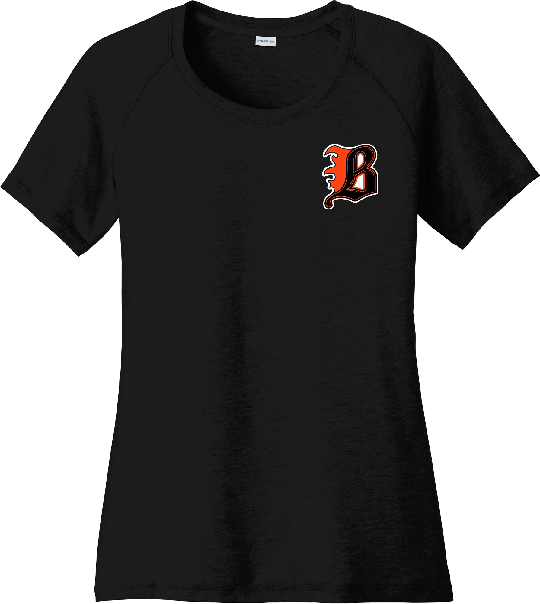 Philadelphia Blazers Ladies PosiCharge Tri-Blend Wicking Scoop Neck Raglan Tee
