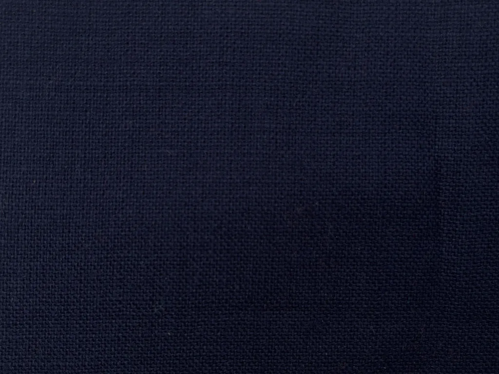 Precut of 1 Meter Indigo Blue Plain Light Weight Acrylic Wool Fabric