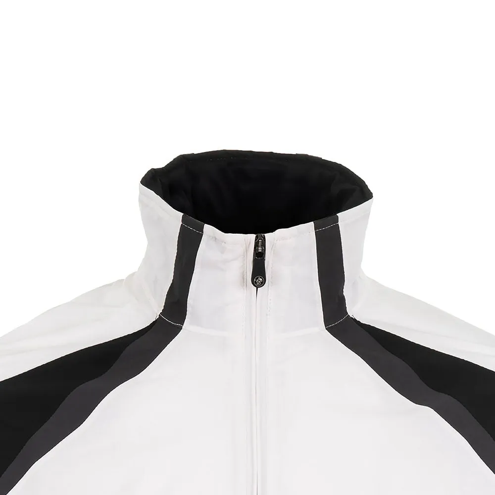 ProQuip Golf Trophy Waterproof Jacket - White/Black/Grey