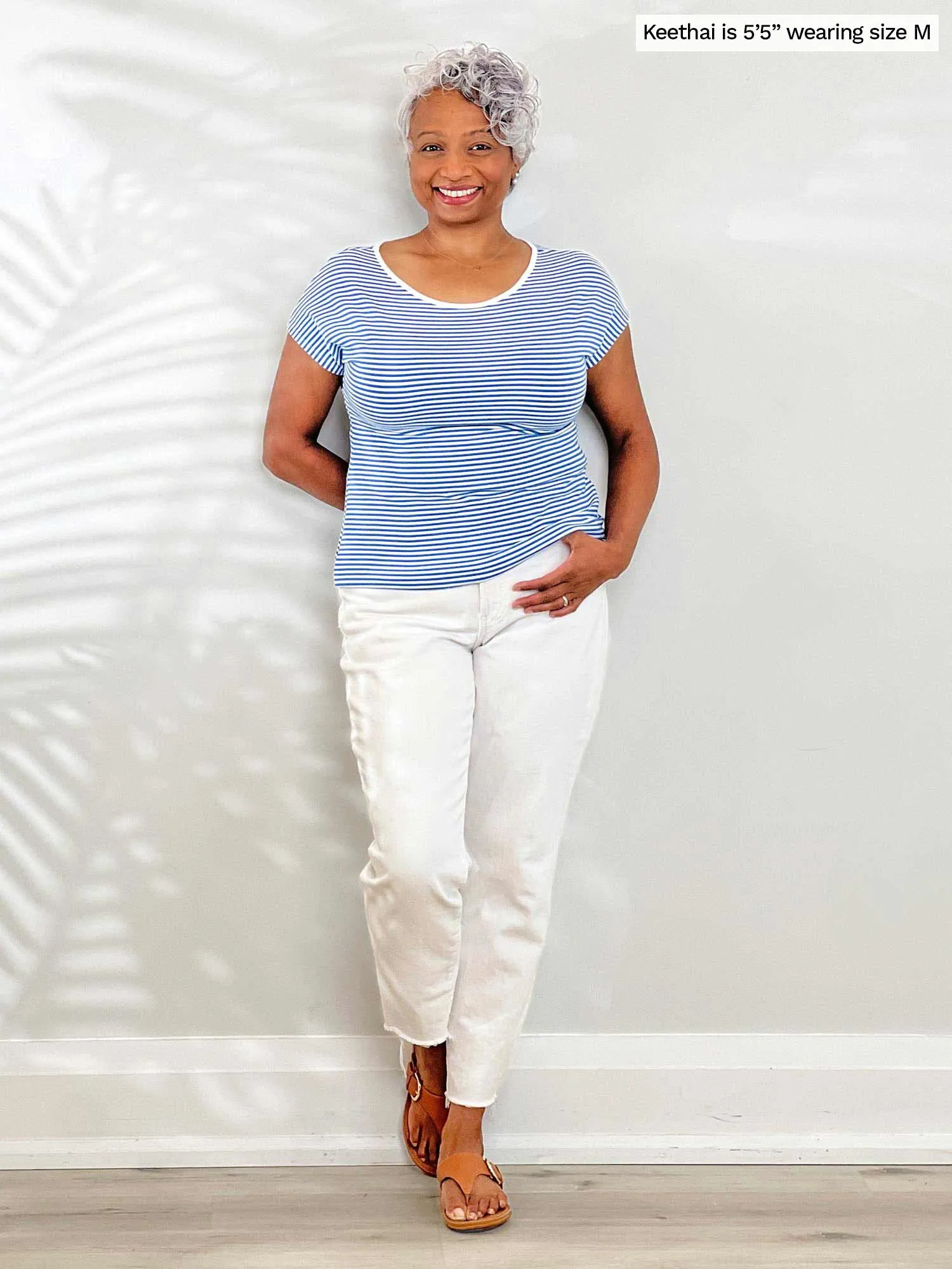 Rio reversible neckline dolman tee - SELECT COLOURS - FINAL SALE