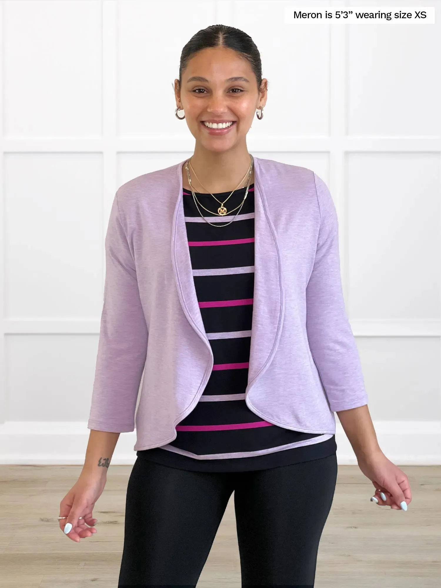 Rio reversible neckline dolman tee
