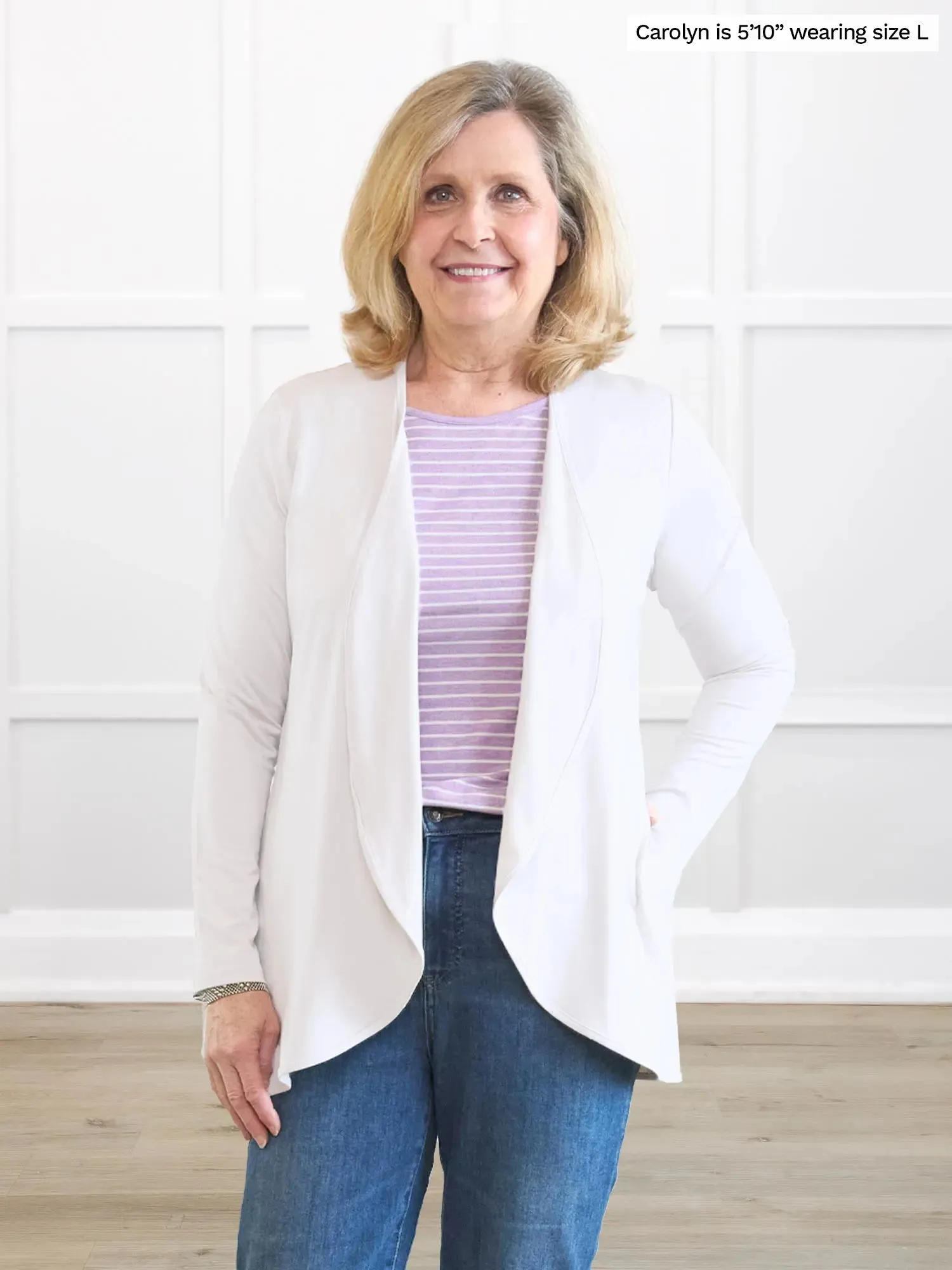 Rio reversible neckline dolman tee