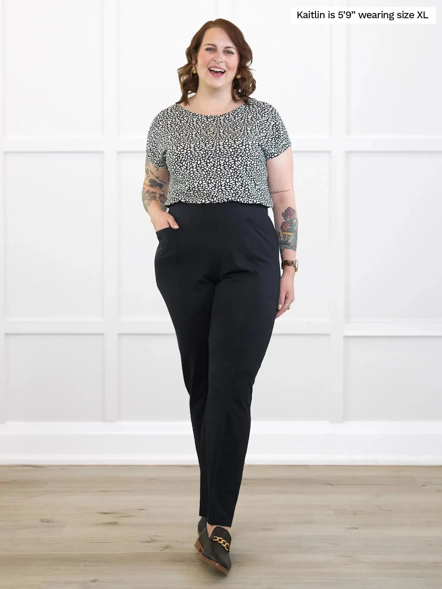 Rio reversible neckline dolman tee