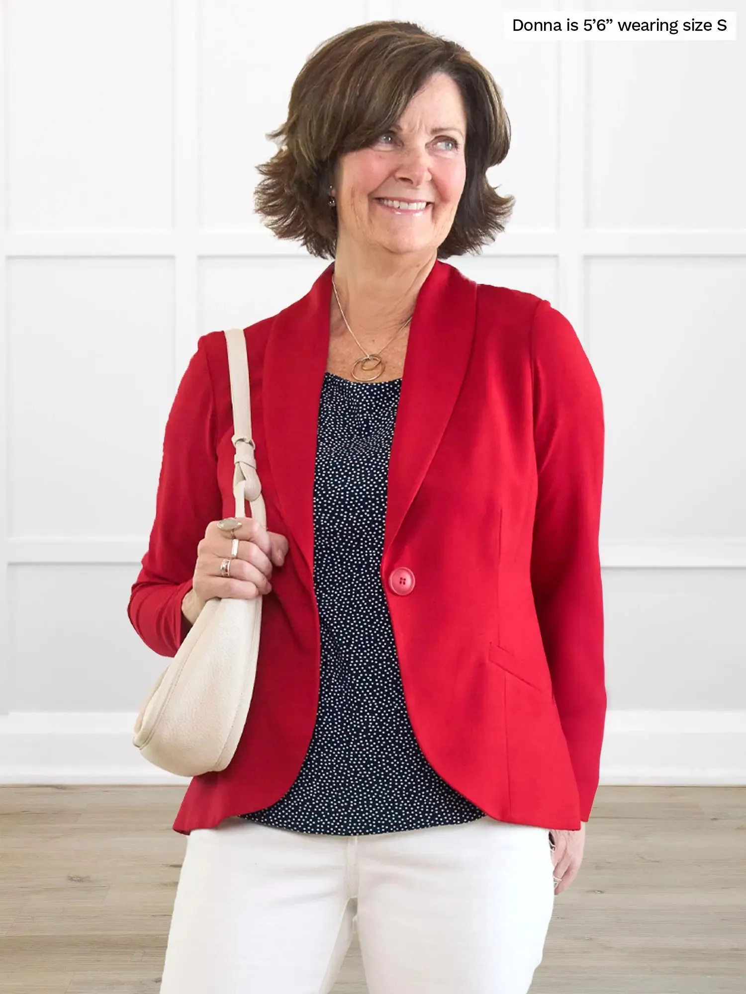 Rio reversible neckline dolman tee